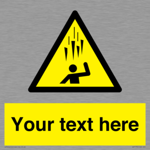 Custom Falling Ice sign